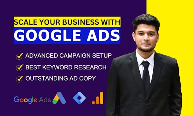setup google PPC, youtube, call only, performance max ads search campaigns