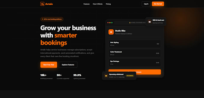 a custom full stack website for your business or startup