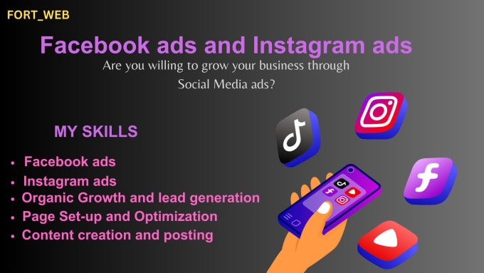 I will set up Instagram ads and facebook ads for lead generation