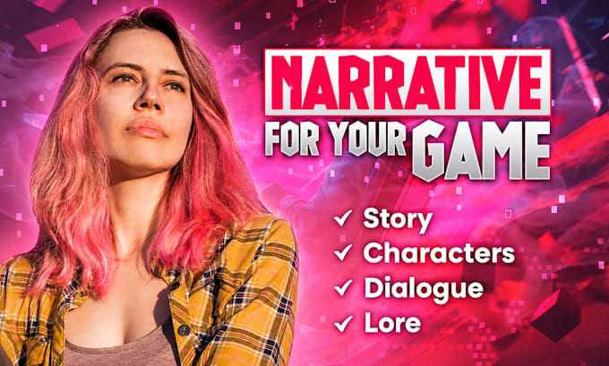 write your game narrative, lore, plots, characters and branching dialogue