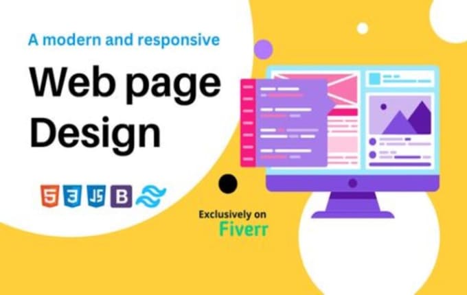 Convert figma to responsive html css bootstrap 5 by Abdulah_abid | Fiverr