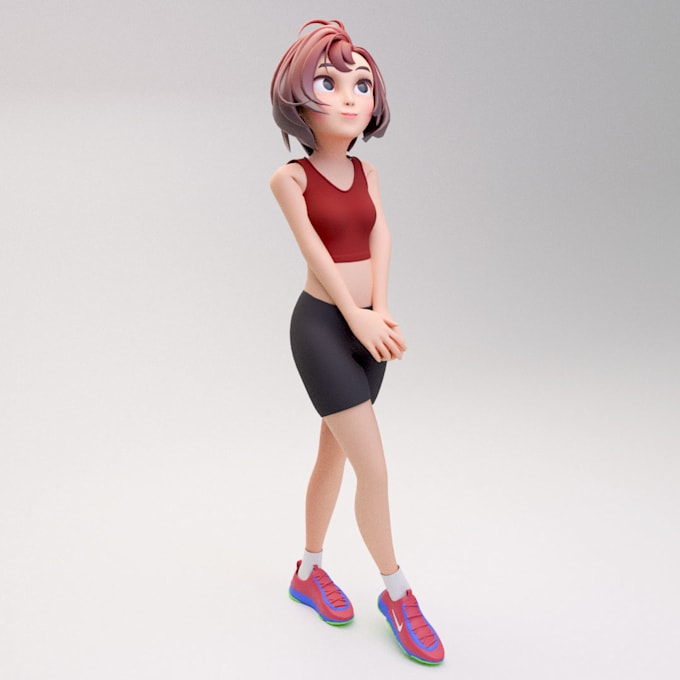 Do 3d cartoon stylized character modeling by Dodychandra | Fiverr