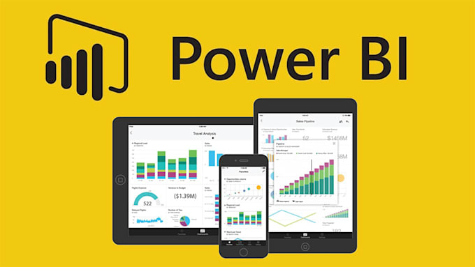 create awsome dashboard visualization with power query in power bi