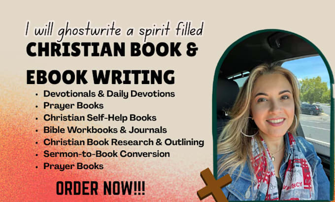 ghostwrite your christian ebook, prayer journal and daily devotional book