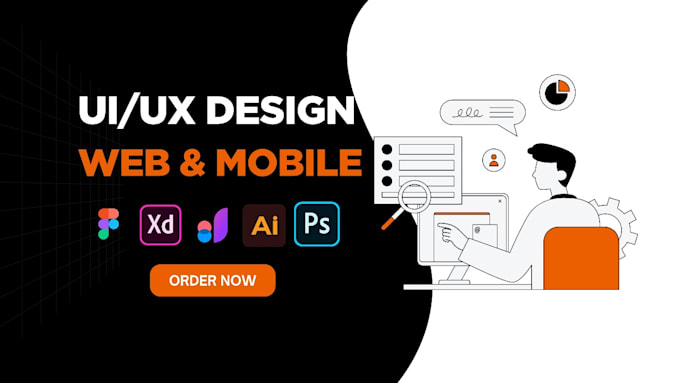 professional ui ux design for app, website, and prototype in figma