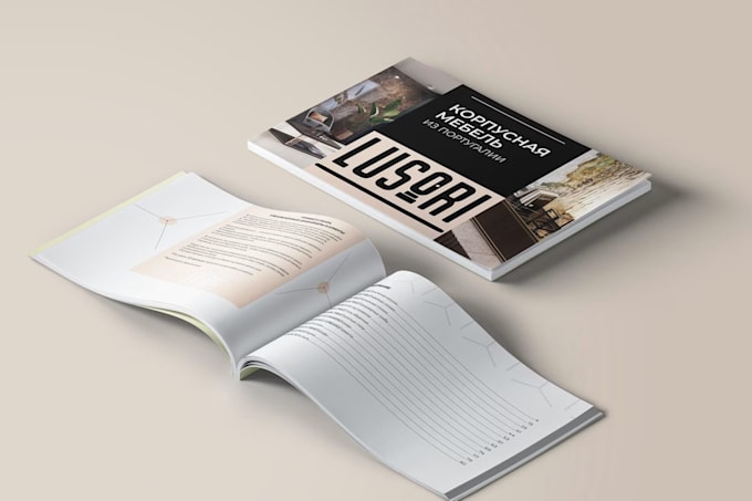 design a professional catalog, product catalog or sale sheet