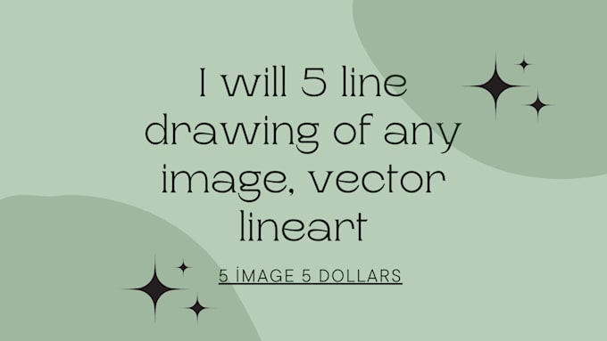Draw 5 line drawing for animals, humans, products etc by Zaica_ | Fiverr
