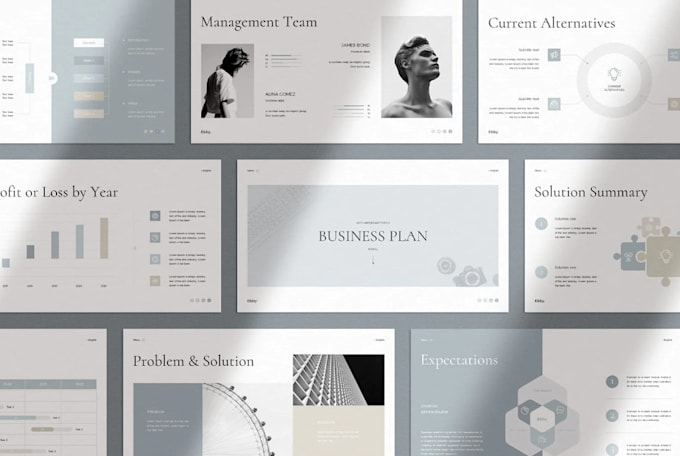 design professional powerpoint presentation slides for you