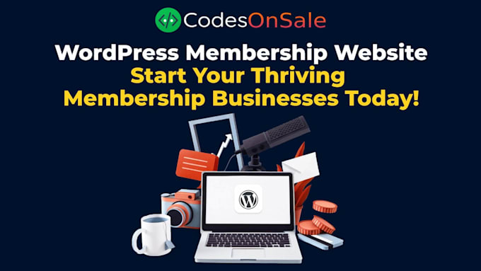 create wordpress membership website subscription website