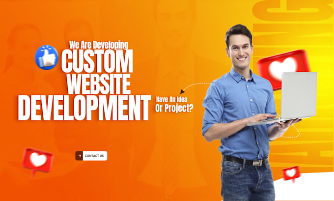 develop your website using bootstrap