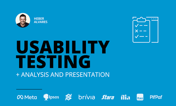 do usability testing in brazil