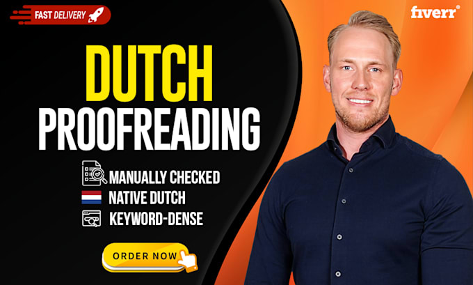 proofread any dutch document and make it perfect