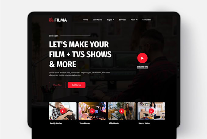 provide expert wordpress website development with awesome design