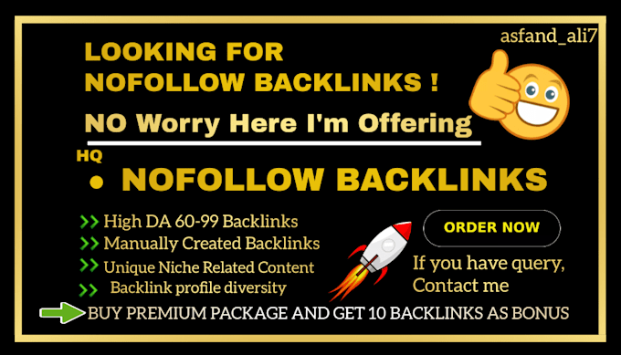 do contextual nofollow backlinks