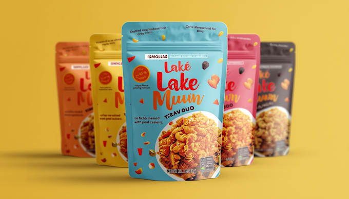 design modern stand up pouch packaging for your product