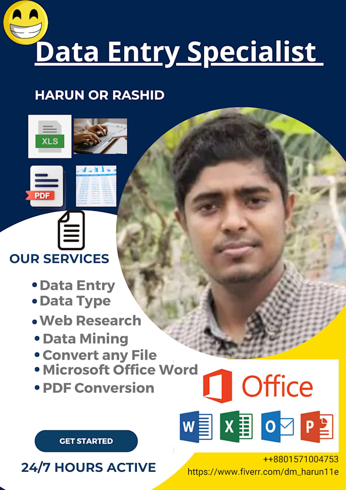 do online and offline data entry work