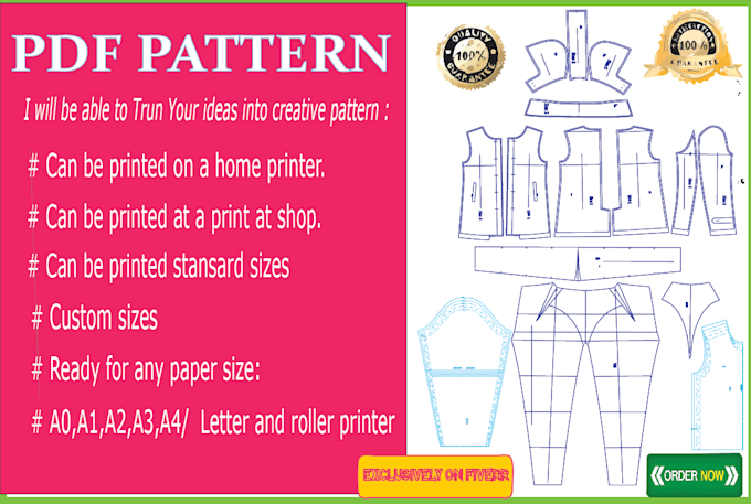 be your PDF pattern maker, do grading and adjustments