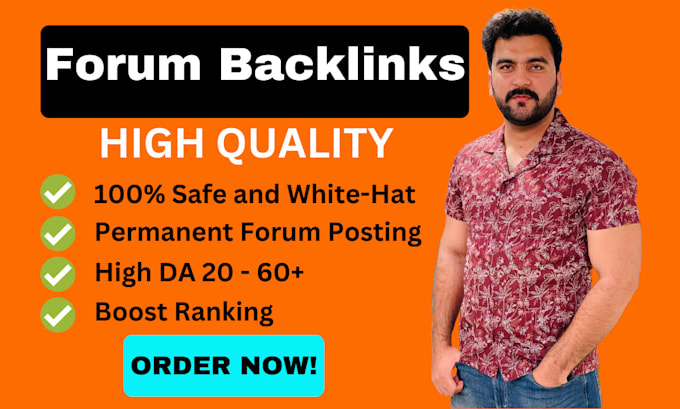 do manually forum backlinks with natural forum posting