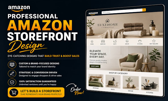 do amazon brand store and amazon storefront design