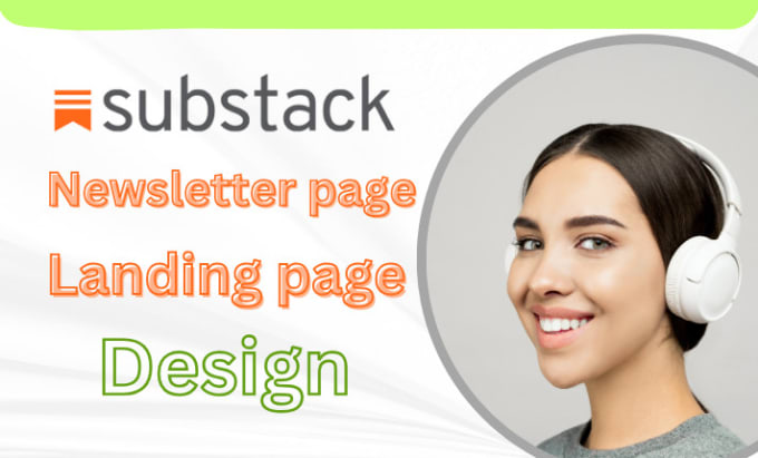 Do substack account setup design newsletter email template by Prestige