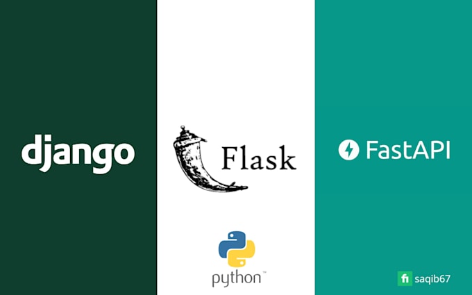 do python django, fastapi web app and api development
