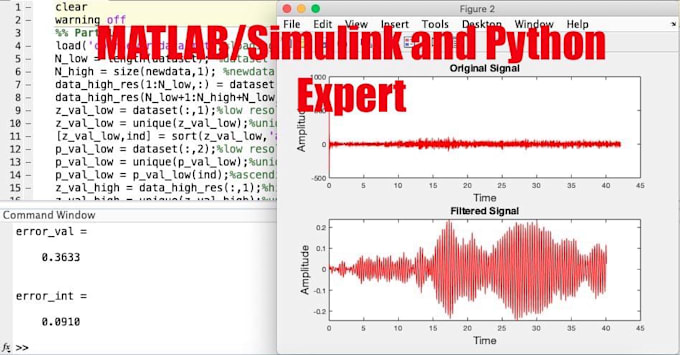 Perfectly do matlab, simulink and python related projects by Hammad ...