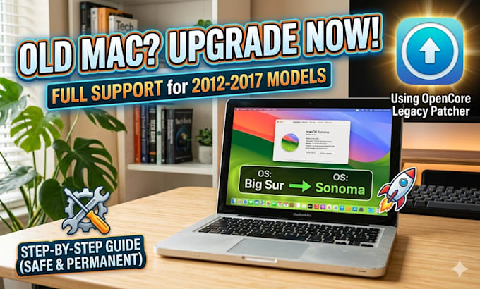 upgrade your older macbook to the newest macos today