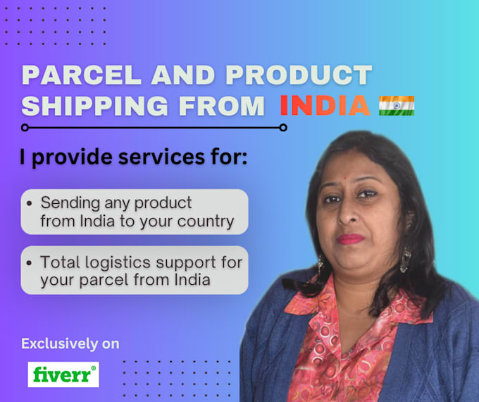 ship your parcel, items, products from india to your country with tracking