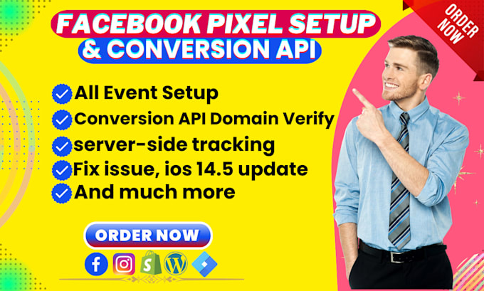 setup your facebook pixel conversion API