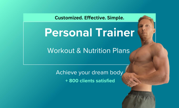 Help you get in the best shape of your life by Lourencofitness Fiverr