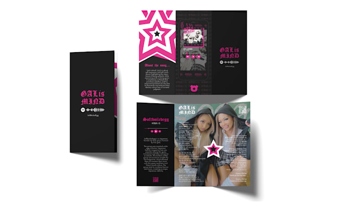 design posters, brochures, magazines, and more, focused on visual communication