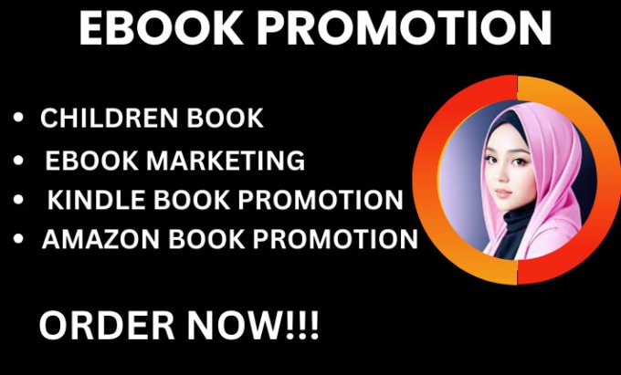 I will do organic book promotion, ebook marketing, amazon kindly book promotion