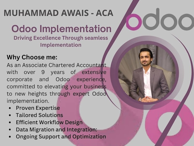do odoo erp implementation, bookkeeping and accounting as per your business need