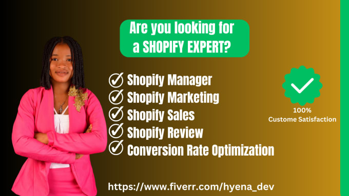 I will do complete shopify marketing, shopify sales, shopify manager