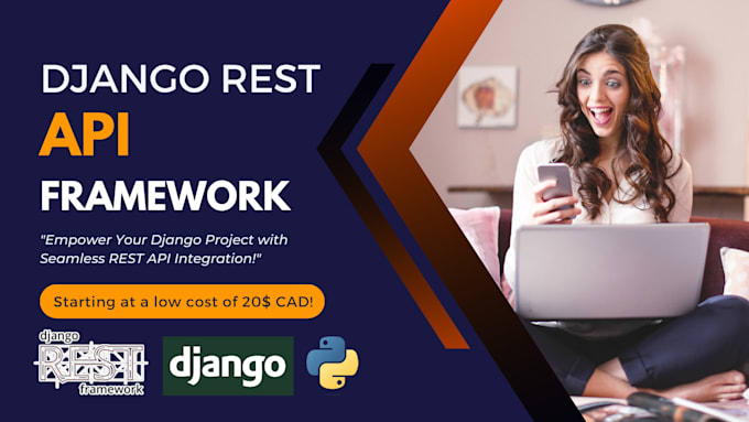 Create a django rest api for your django project by Senseirenji | Fiverr