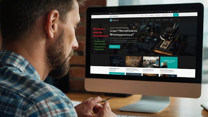 be develop wordpress website with responsive website design