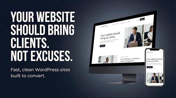 design a fast, high converting wordpress site for your business