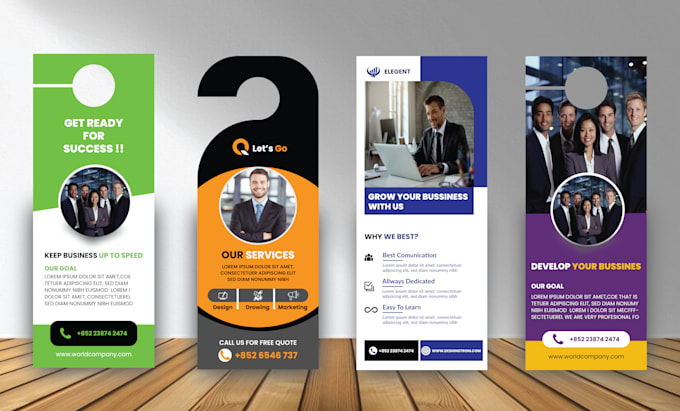 design door hanger,rack card,dl flyer,solar,roofing for your business