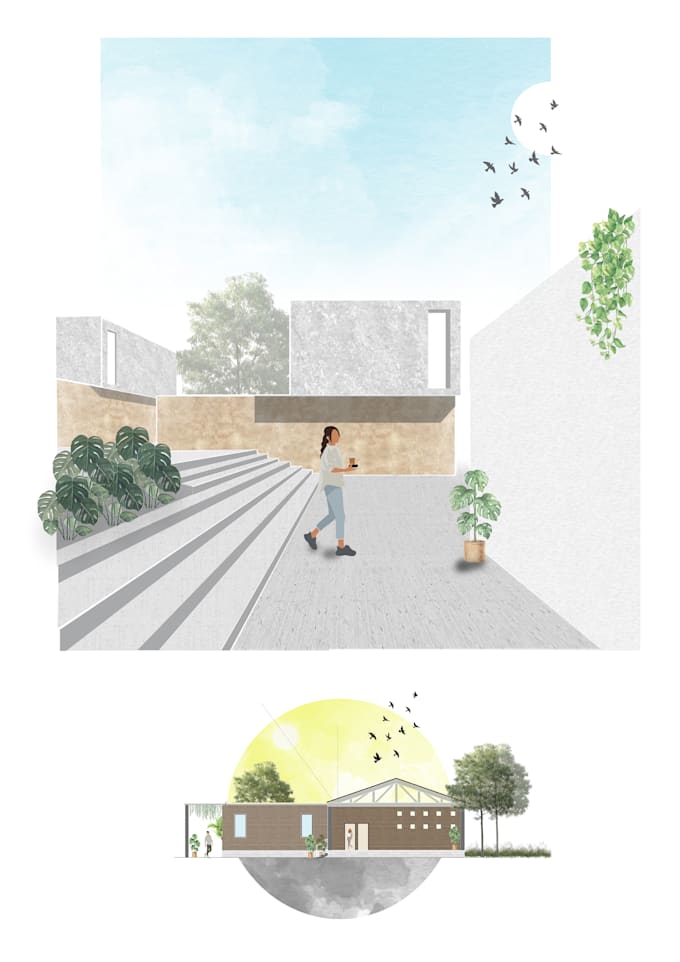 do presentation drawings in photoshop