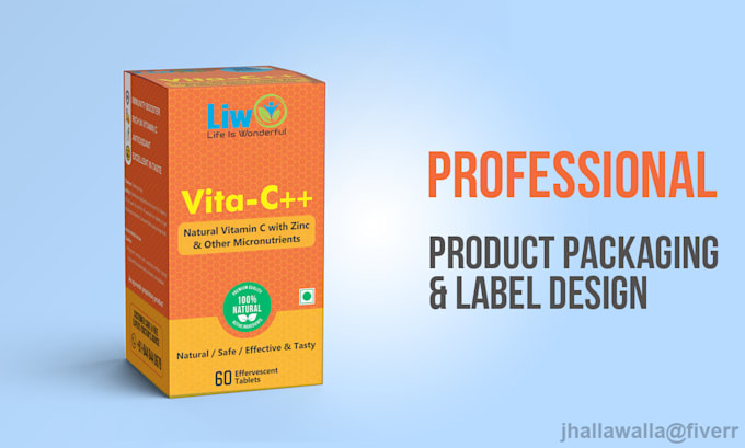 design a professional product label design