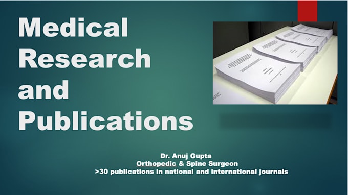 do manuscript research article writing and statistics for medical topics