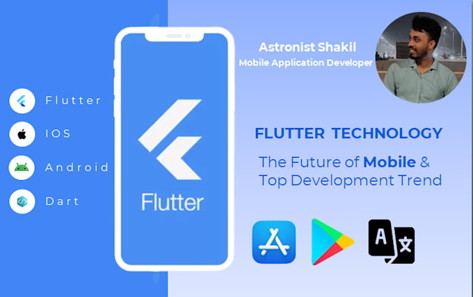 Create ios and android app using flutter by Astronistshakil | Fiverr