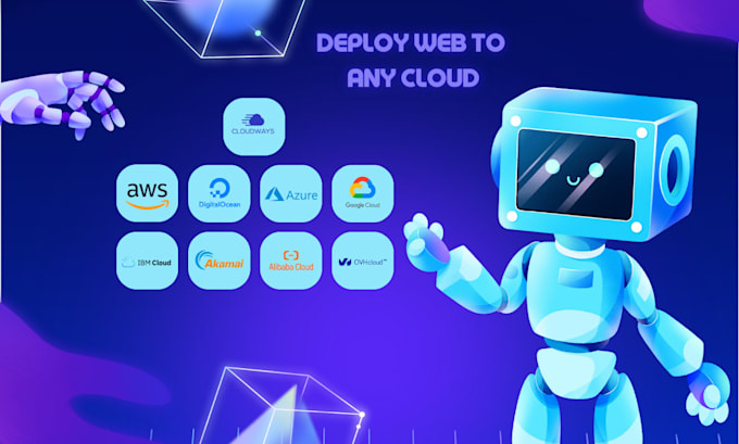deploy your websites on aws, digitalocean, linode, google cloud, microsoft azure