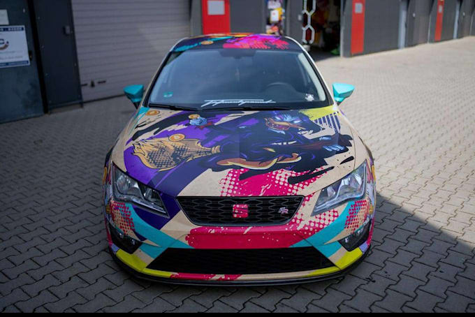 Cars Rabing Designs Design creative racing car wrap, vehicle wrap design, car wrap design