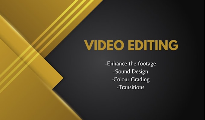 elevate your videos with my editing and sound design skills