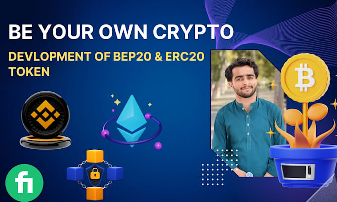 develop professional custom erc20,bep20 token smart contract