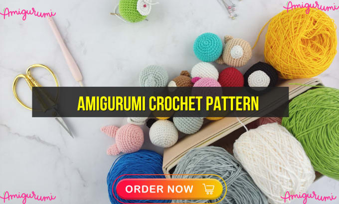 Write a well written crochet pattern, amigurumi design translate