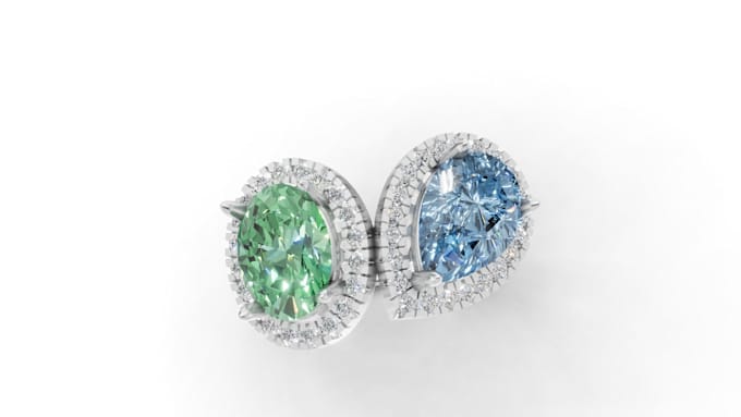 jewelery designer create a modern 3d cad jewelry design