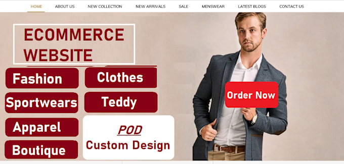 Fashion boutique website online