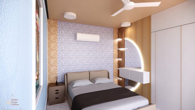 complete interior design for your bedroom